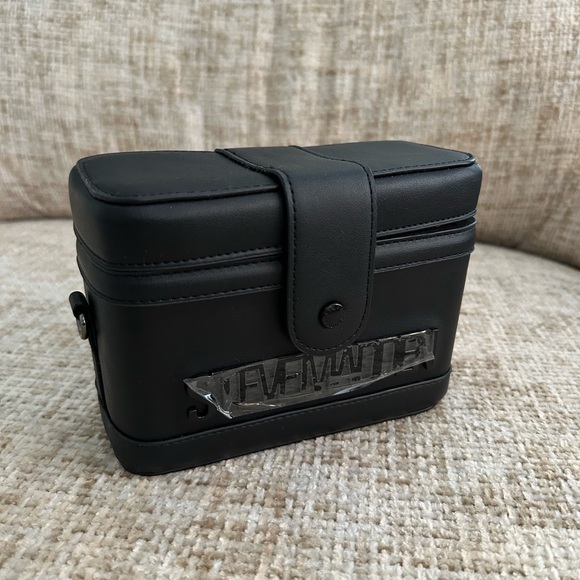 Steve Madden Other - Steve Madden Black Leather Black Box Bag Purse